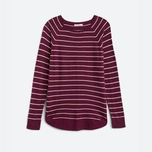 {StitchFix} Valencia Curved Hem Sweater by Pink Clover EUC
